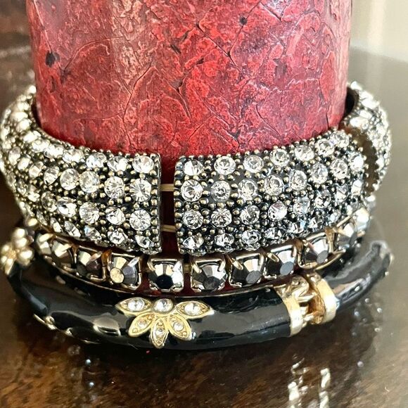 Bundle of 3 bracelets - 2 bling one enamel - Picture 1 of 13